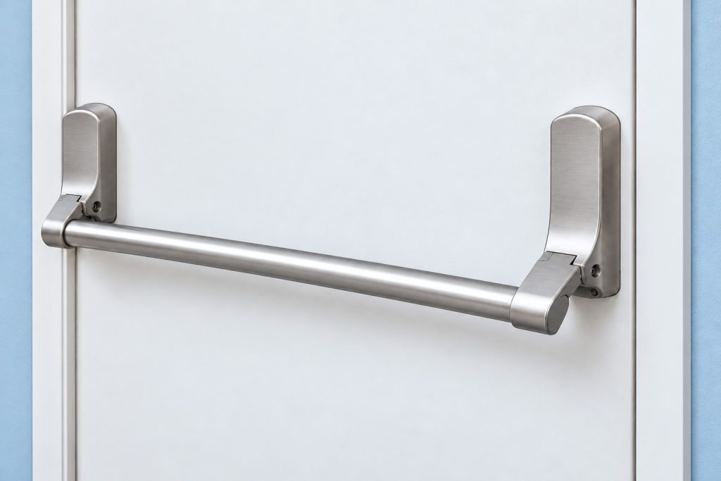 Exterior-push-bar-touch-bar-lever-outside-trim-emergency-exit-door