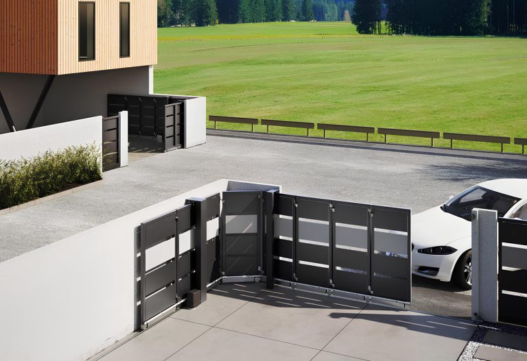 90_Degree_Curve_Sliding_Gate_System_Outdoor_Exterior_Door_03